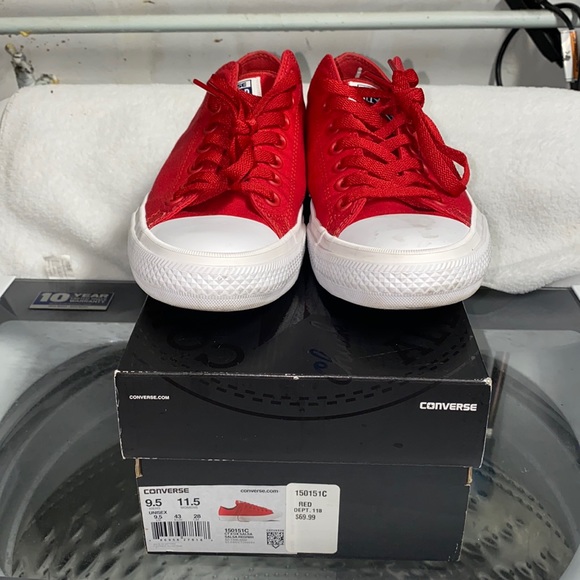 Converse all-star 2 ox red w/ lunarlon